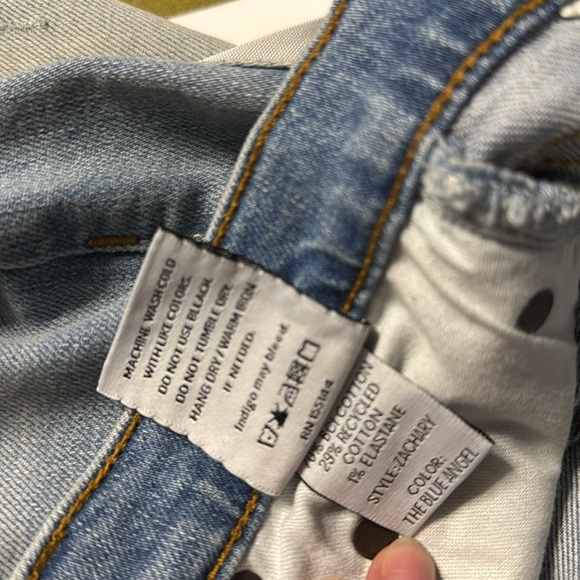 BOYISH Zachary High-Rise Skinny Comfort Stretch JEANS in Blue Angel 28 NWT 3 - Picture 10 of 11